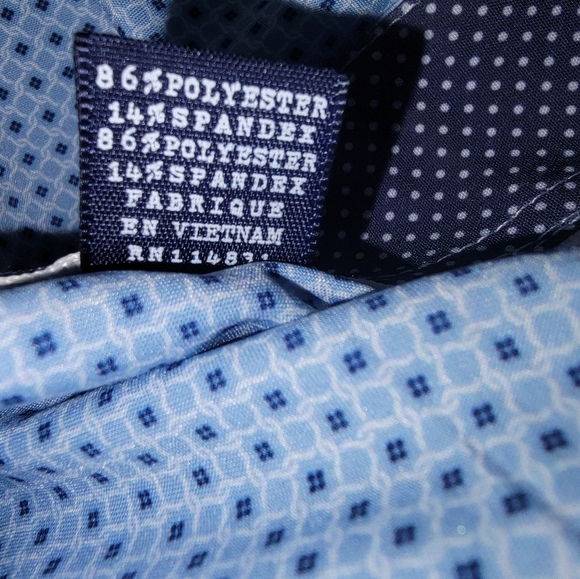 Construct Slim Fit Casual Button Down Shirt with Subtle Pattern - Picture 6 of 6